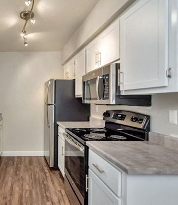Upgraded Modern Kitchens with Track Lighting*